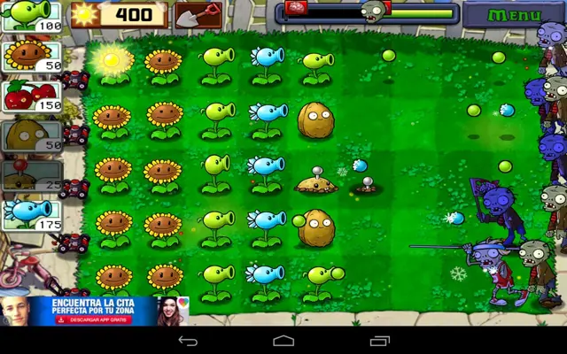 Plants vs. Zombies FREE android App screenshot 2