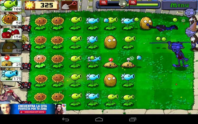 Plants vs. Zombies FREE android App screenshot 5