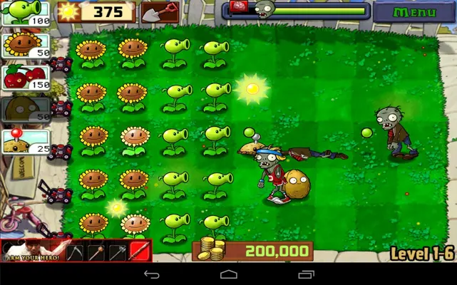 Plants vs. Zombies FREE android App screenshot 6